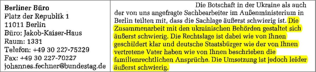 Ein Tropfen Wahrheit im Meer der Lügen - Bundestags-Justizausschuß über ukrainische Willkür